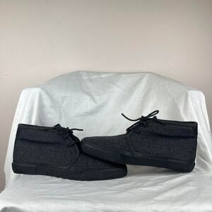 Frye Ludlow Grey Wool Blend High Top Sneakers Size 11